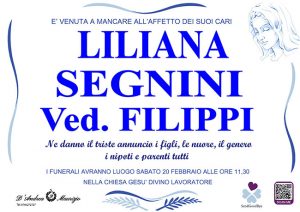 LILIANA SEGNINI ved. FILIPPI