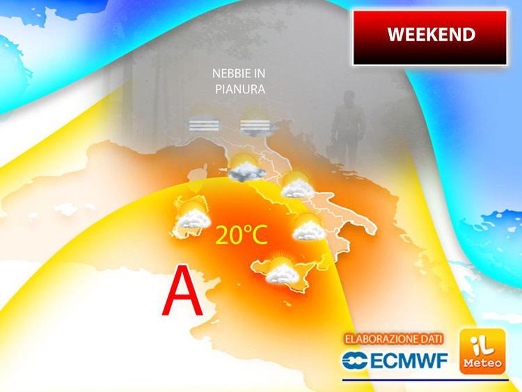 Meteo, le previsioni per il week end