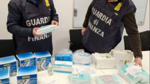 Coronavirus, inchiesta mascherine: sequestri della GdF a Roma per 70milioni di euro