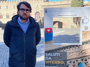 Saluti da Viterbo, De Carolis: quattro pannelli per la promozione social della città