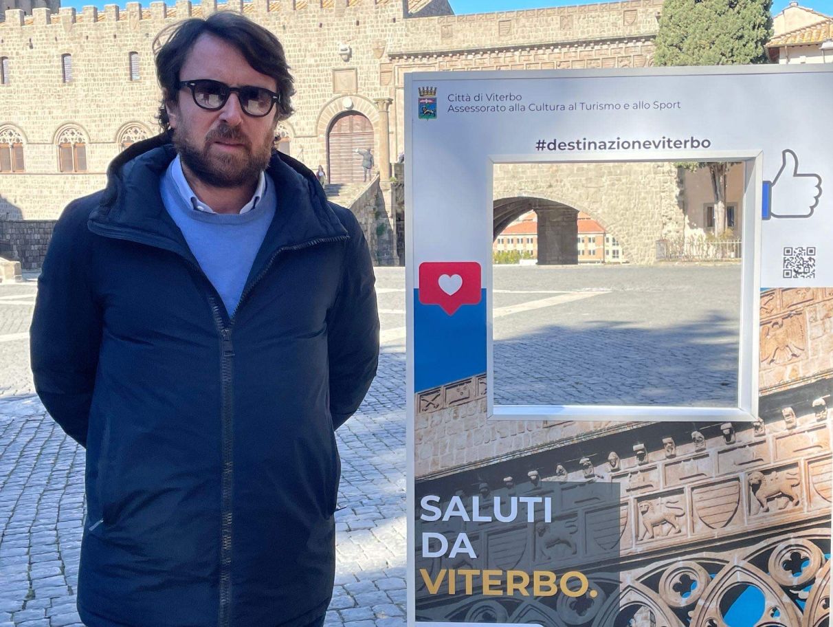 Saluti da Viterbo, De Carolis: quattro pannelli per la promozione social della città