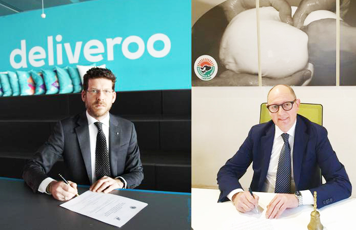 Bufala campana Dop, intesa con Deliveroo per tutela e promozione