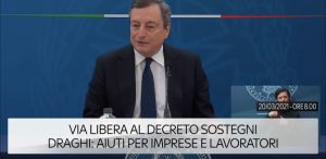 Via libera al decreto Sostegni, Draghi: aiuti per imprese e lavoratori. Ecco i dettagli