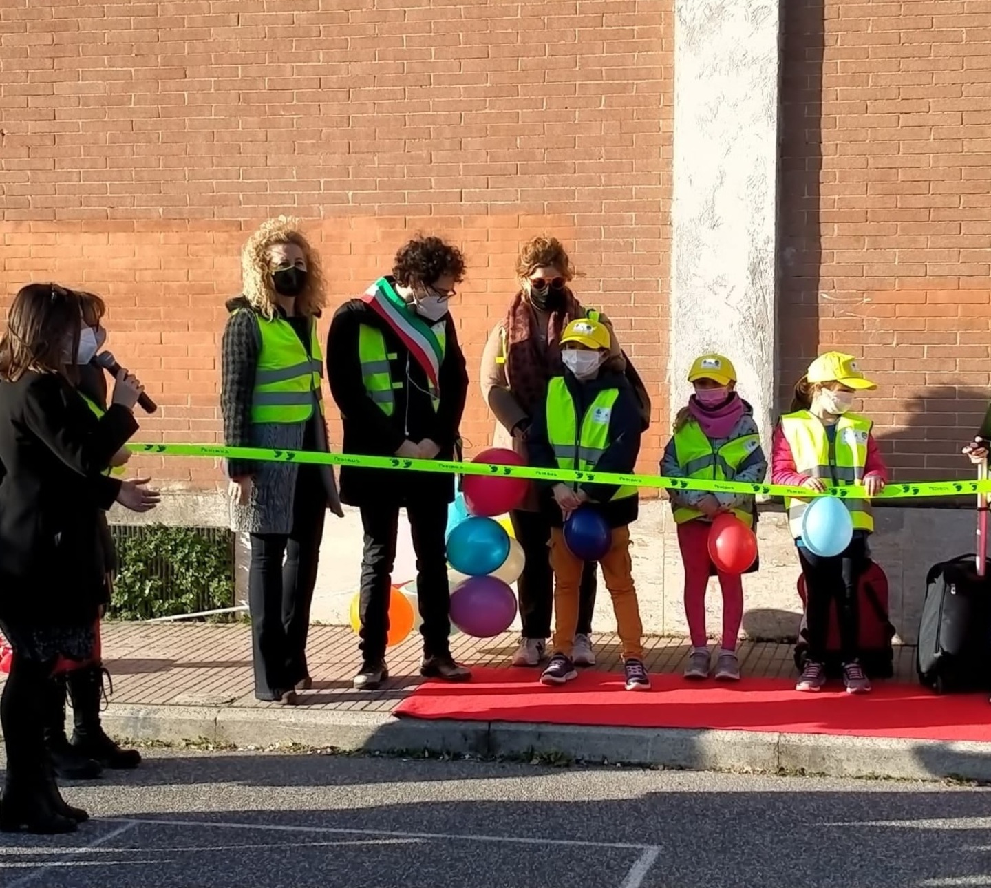 Cerveteri: taglio del nastro per il Pedibus