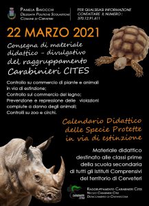 Scuola e ambiente grazie anche ai Carabinieri Cites del distaccamento di Civitavecchia