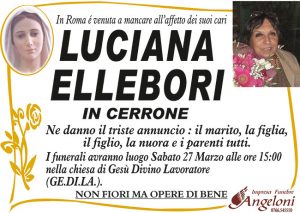 LUCIANA ELLEBORI in CERRONE