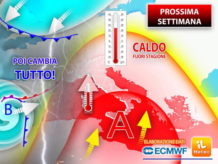 Caldo – Domani bollino rosso per Roma, Perugia, Rieti, Frosinone e Campobasso
