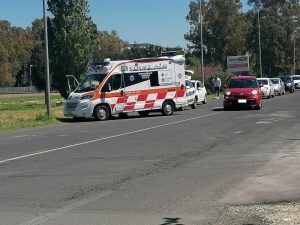 Latina, furgone falcia e uccide pedone sulla Pontina