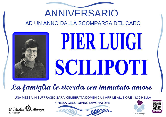 PIER LUIGI SCILIPOTI – Anniversario