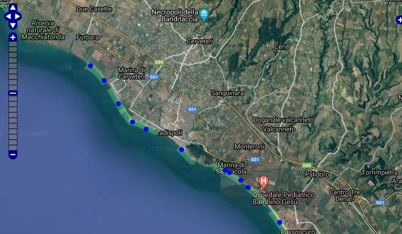 ”Eccellenti” le acque di balneazione di Ladispoli e Cerveteri