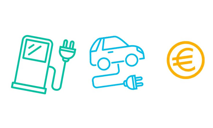 Ricarica auto, costi variabili