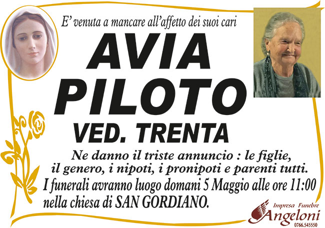 AVIA PILOTO ved. TRENTA
