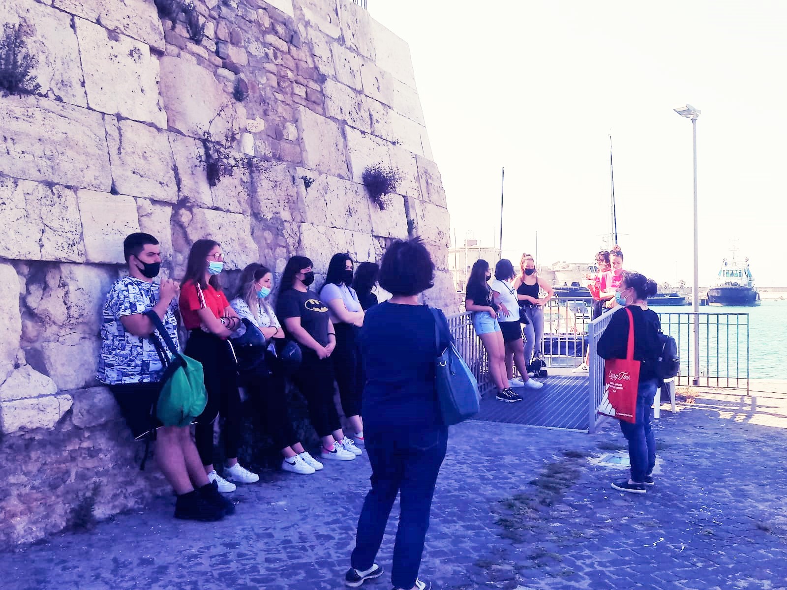 Studenti dello Stendhal alla scoperta degli angoli più belli di Civitavecchia