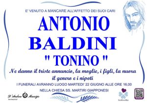 ANTONIO BALDINI “TONINO”