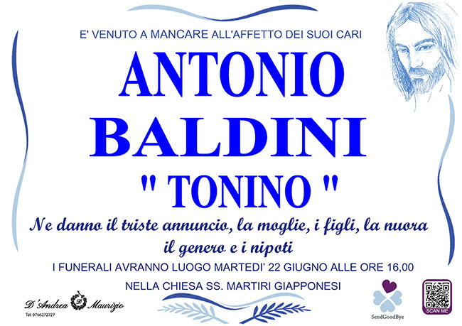 ANTONIO BALDINI “TONINO”