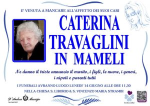 CATERINA TRAVAGLINI in MAMELI