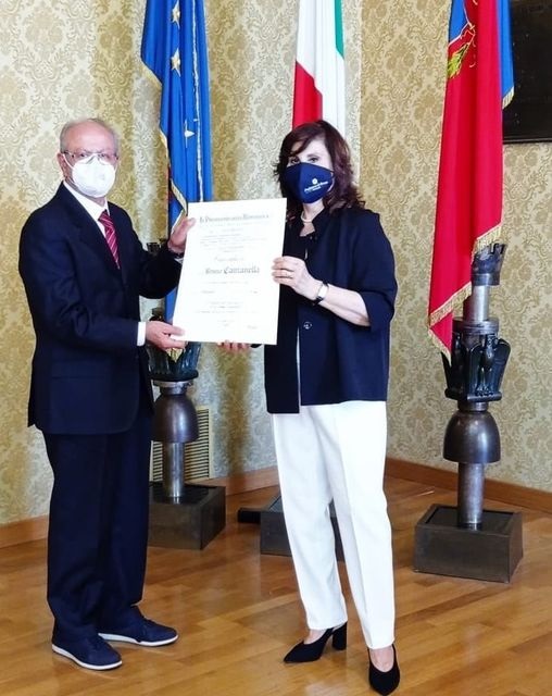 Bruno Canzanella insignito dell’onorificenza di ‘Cavaliere della Repubblica’