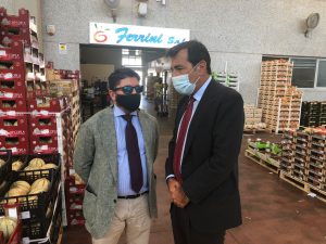 Agroalimentare, questa mattina al Car la visita del presidente dell’Adsp Musolino