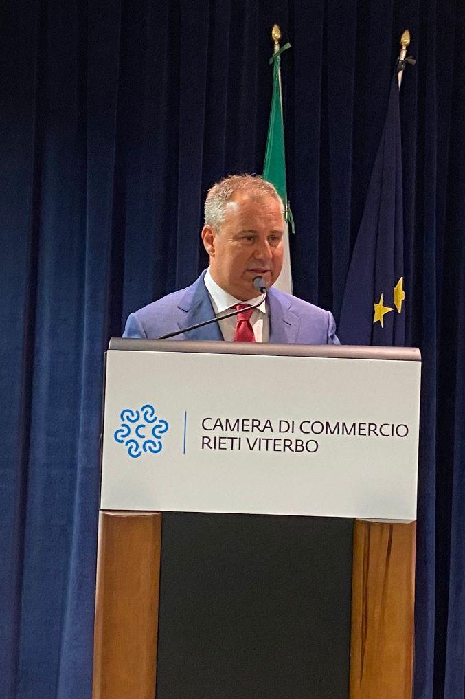Nasce la nuova Camera di Commercio Rieti-Viterbo: Domenico Merlani eletto presidente