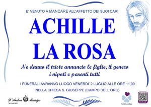 ACHILLE LA ROSA