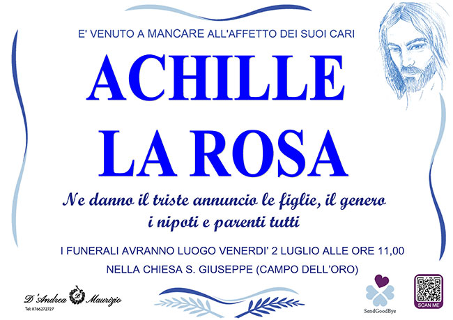 ACHILLE LA ROSA