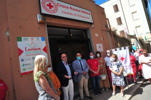 Croce rossa italiana, inaugurata la cucina solidale