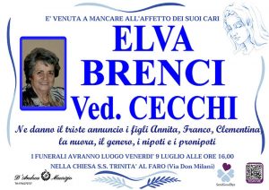 ELVA BRENCI ved. CECCHI