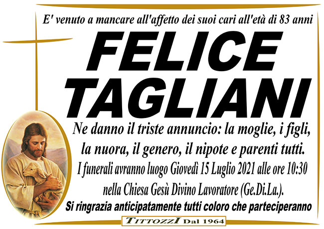 FELICE TAGLIANI