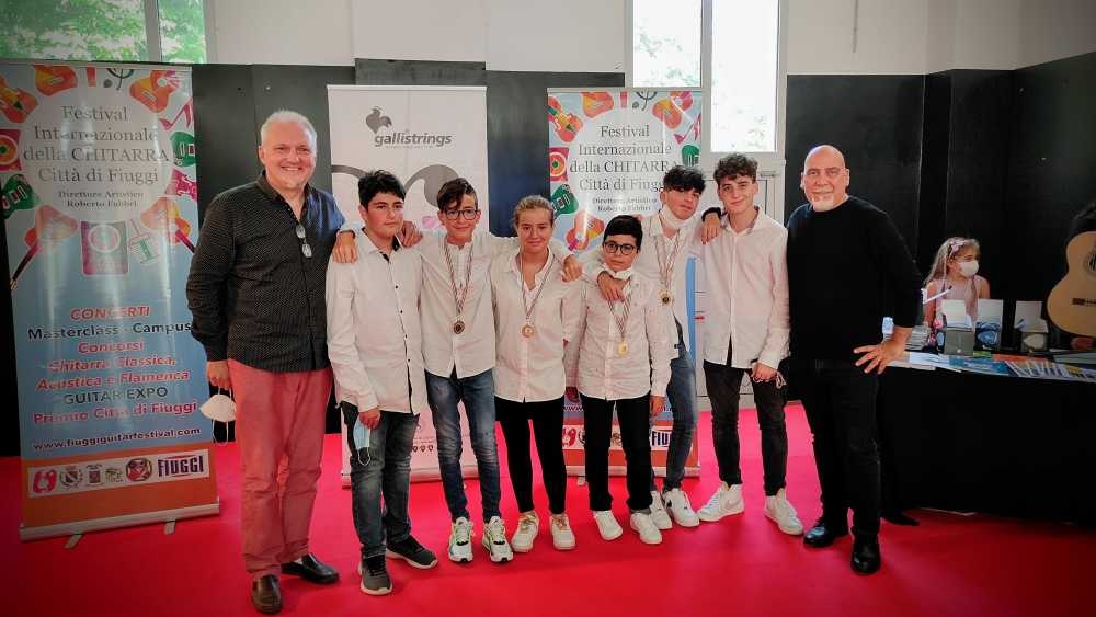 Ladispoli: successo per l’Ilaria Alpi al Festival di Chitarra di Fiuggi