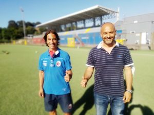 Allo stadio Angelo Sale di Ladispoli bambini pronti per il camp estivo