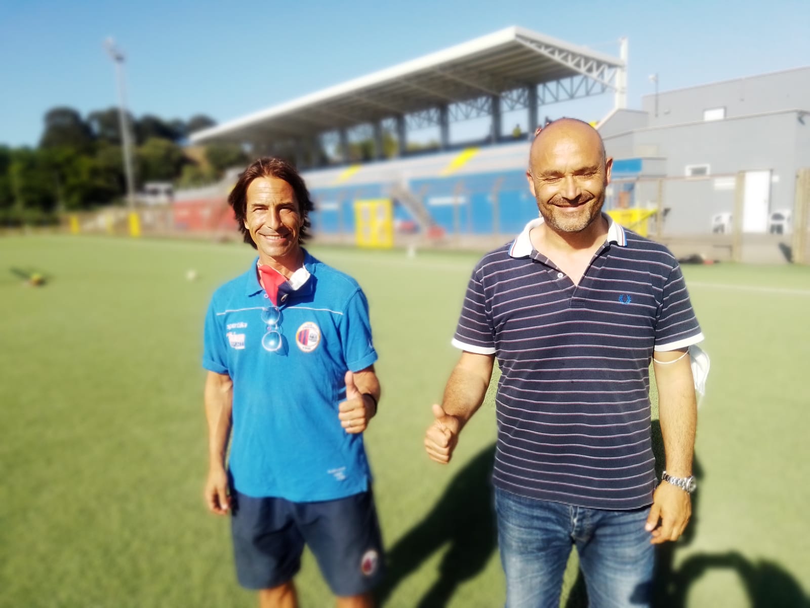 Allo stadio Angelo Sale di Ladispoli bambini pronti per il camp estivo