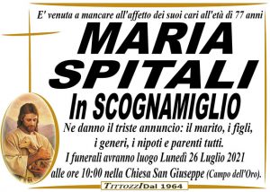 MARIA SPITALI in SCOGNAMIGLIO