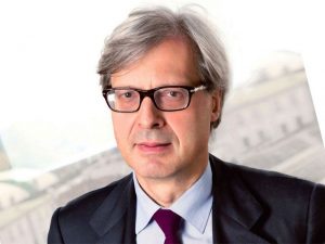 Vittorio Sgarbi torna a Civitavecchia, ad agosto sarà alle Terme Taurine