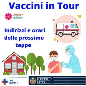 “Vaccini in tour” arriva anche in collina
