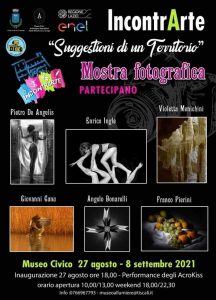 Incontrarte 2021,
 


inaugurata venerdì
 


la mostra fotografica