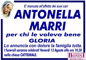 ANTONELLA MARRI “GLORIA”