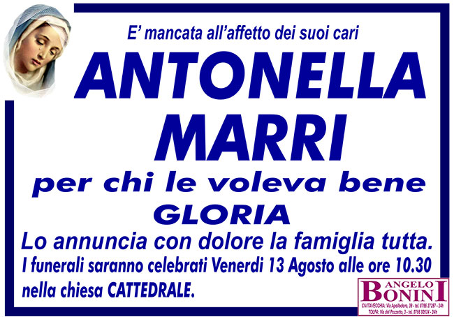ANTONELLA MARRI “GLORIA”