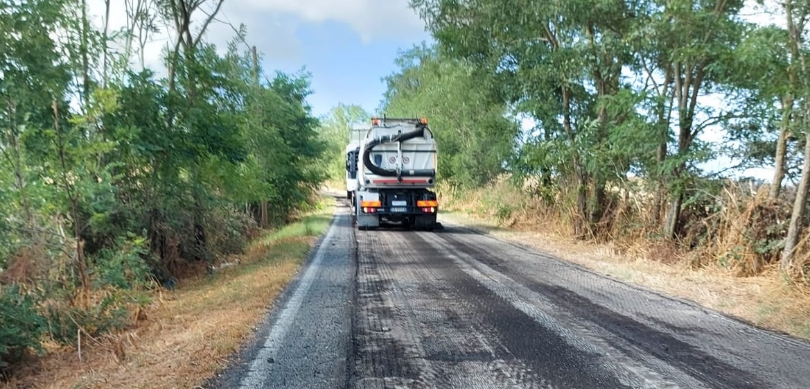 Viterbo – Al via le asfaltature su strada Teverina
