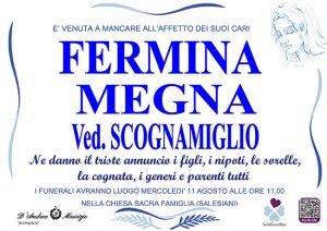 FERMINA MEGNA Ved. SCOGNAMIGLIO