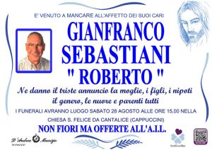GIANFRANCO SEBASTIANI “ROBERTO”