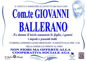 Com.te GIOVANNI BALLERANO