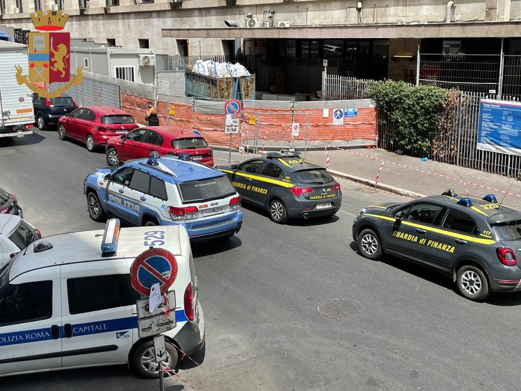 Controllo interforze alla stazione Termini