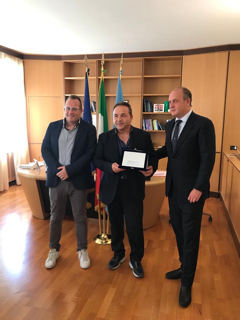 Un riconoscimento per la gestione dell’hub vaccinale di via Trapani