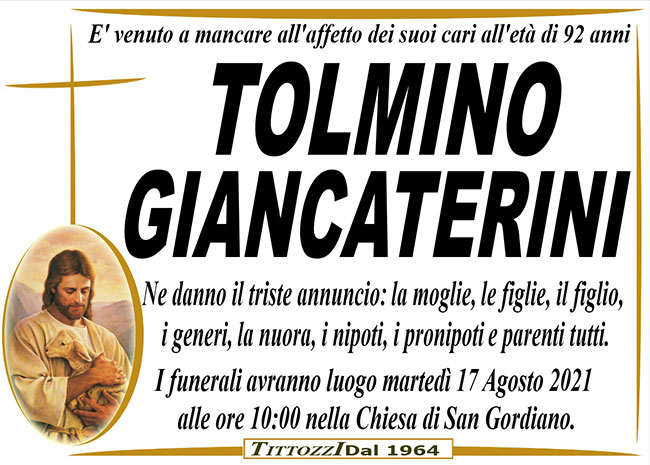 TOLMINO GIANCATERINI