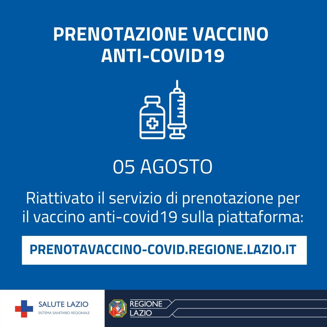 Vaccini, ripristinato il servizio di prenotazione online