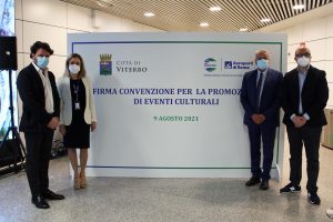 La città di Viterbo ‘sbarca’ al Terminal 3 dell’aeroporto di Fiumicino