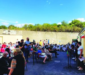 Taglio del nastro alla Calamatta