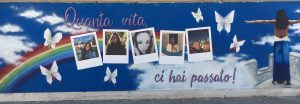 Un murales per Federica Palomba all’istituto Marconi di Civitavecchia