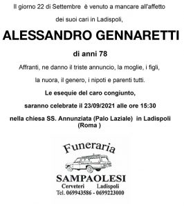 ALESSANDRO GENNARETTI