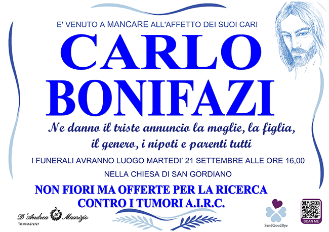 CARLO BONIFAZI